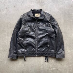 Vintage 80s/90s Sonoma Leather Jacket with Fur Inlining